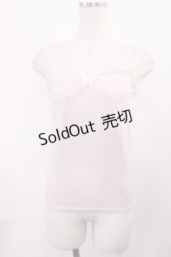 画像1: LIZ LISA / キャットチャーム付きキャミソール Free ピンク H-25-11-21-025-LO-TO-NS-ZH