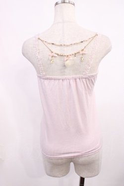 画像2: LIZ LISA / キャットチャーム付きキャミソール Free ピンク H-25-11-21-025-LO-TO-NS-ZH