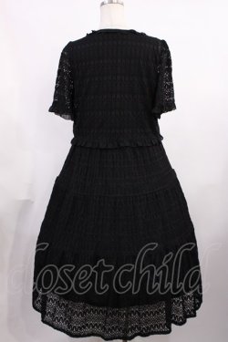 画像2: PINK HOUSE / ファルファスレースセットアップ Free ブラック H-25-11-21-003-LO-OP-NS-ZH