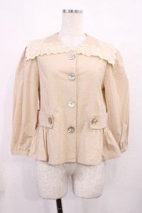 yukiemon / アドベンチャーブラウス M ベージュ H-25-11-21-027-LO-BL-NS-ZH