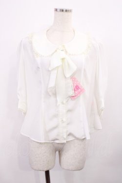 画像1: Angelic Pretty / クラシカルお嬢様ブラウス Free オフ H-25-11-21-031-AP-BL-NS-ZH