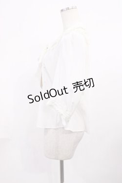 画像2: Angelic Pretty / クラシカルお嬢様ブラウス Free オフ H-25-11-21-031-AP-BL-NS-ZH