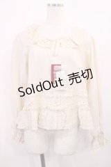 PINK HOUSE / ローンフリルブラウス Free 生成り H-25-11-21-032-LO-BL-NS-ZH