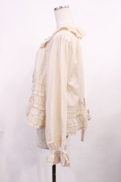 画像2: PINK HOUSE / ローンフリルブラウス Free 生成り H-25-11-21-032-LO-BL-NS-ZH