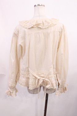 画像3: PINK HOUSE / ローンフリルブラウス Free 生成り H-25-11-21-032-LO-BL-NS-ZH