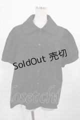 Kurumi Collaboration / マリンアカデミアブラウス 4L ブラック H-25-11-21-033-LO-BL-NS-ZH