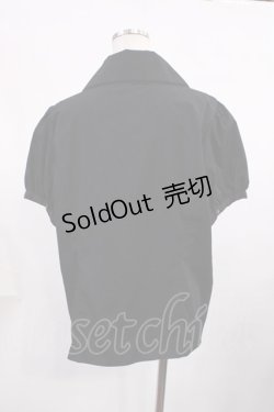 画像2: Kurumi Collaboration / マリンアカデミアブラウス 4L ブラック H-25-11-21-033-LO-BL-NS-ZH