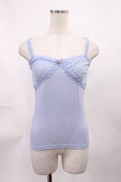 画像1: LIZ LISA / 雪の結晶チャーム付きキャミソール Free サックス H-25-11-21-039-LO-TO-NS-ZH