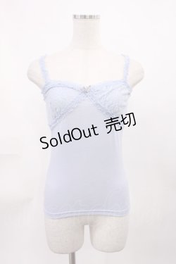 画像1: LIZ LISA / 雪の結晶チャーム付きキャミソール Free サックス H-25-11-21-039-LO-TO-NS-ZH