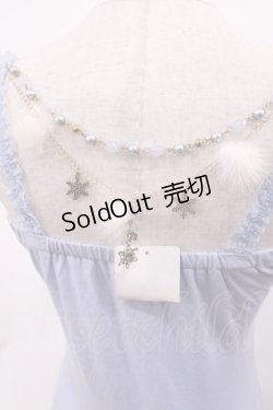 画像3: LIZ LISA / 雪の結晶チャーム付きキャミソール Free サックス H-25-11-21-039-LO-TO-NS-ZH