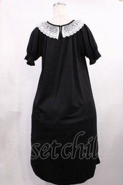 画像2: m petit by misako / AOKエリツキギャザーワンピース M ブラック H-25-11-21-004-LO-OP-NS-ZH