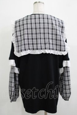 画像3: FLC / ぬた。/襟付きTシャツ LL ブラック H-25-11-22-1030-LO-TS-NS-ZH