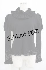 Hoshibako Works / タートルネックフリルニット Free ブラック H-25-11-22-1031-LO-TO-NS-ZH