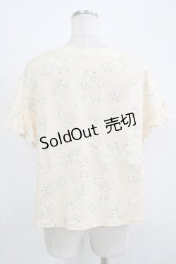 画像3: yukiemon / うじゃうじゃねこ カットソー M ピンク H-25-11-22-1033-LO-TO-NS-ZH