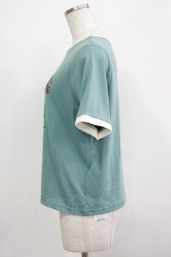 画像2: axes femme / チョコミントプリントTシャツ Free ミント H-25-11-22-1035-AX-TO-NS-ZH