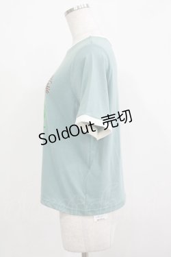 画像2: axes femme / チョコミントプリントTシャツ Free ミント H-25-11-22-1035-AX-TO-NS-ZH