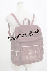 m petit by misako / TT*AM*NIリボンRK  ボルドー H-25-11-22-1036-LO-BG-NS-ZH