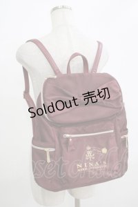 m petit by misako / TT*AM*NIリボンRK  ボルドー H-25-11-22-1036-LO-BG-NS-ZH