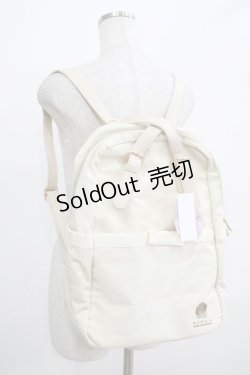 画像1: m petit by misako / NINA'S コラボ AM2WAYリュック  アイボリー H-25-11-22-1038-LO-BG-NS-ZH