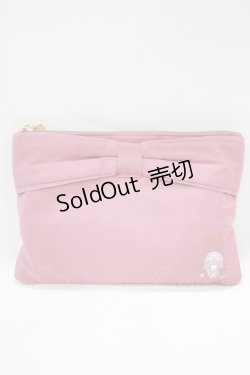 画像1: m petit by misako / サンリオキャラクターズコラボポーチ付きエコバッグ  ピンク H-25-11-22-1039-LO-BG-NS-ZH