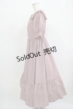 画像2: m petit by misako / AM*ギンガムCHKワンピース M レッド H-25-11-22-1004-LO-OP-NS-ZH