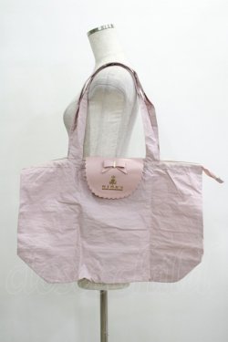 画像2: m petit by misako / NINA’Sコラボエコバッグ  ピンク H-25-11-22-1040-LO-BG-NS-ZH