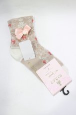 画像1: m petit by misako / AMCSNIフロートリボン  ピンク H-25-11-22-1045-LO-ZA-NS-ZH (1)