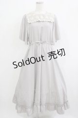 m petit by misako / レースセーラーワンピース L グレー H-25-11-22-1005-LO-OP-NS-ZH