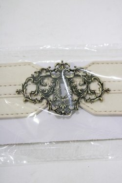 画像2: Kurumi Collaboration / マリンアカデミアベルト  アイボリー H-25-11-22-1048-GO-ZA-NS-ZH