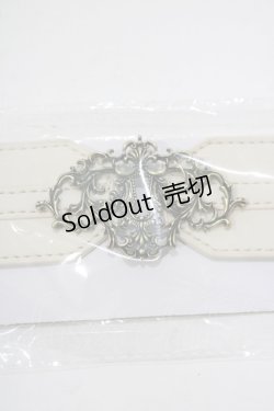 画像2: Kurumi Collaboration / マリンアカデミアベルト  アイボリー H-25-11-22-1048-GO-ZA-NS-ZH