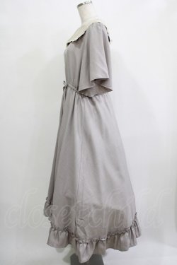 画像2: m petit by misako / レースセーラーワンピース L グレー H-25-11-22-1005-LO-OP-NS-ZH