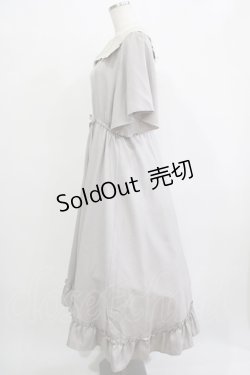 画像2: m petit by misako / レースセーラーワンピース L グレー H-25-11-22-1005-LO-OP-NS-ZH