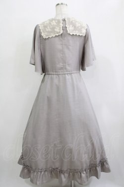 画像3: m petit by misako / レースセーラーワンピース L グレー H-25-11-22-1005-LO-OP-NS-ZH
