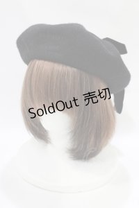 m petit by misako / サンリオキャラクターズコラボ クロミ リボンベレー  ブラック H-25-11-22-1058-LO-AC-NS-ZH