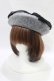画像1: m petit by misako / NINA'S チュールリボンベレー帽  グレー H-25-11-22-1059-LO-AC-NS-ZH (1)