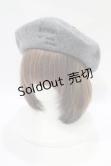 m petit by misako / サンリオキャラクターズコラボ クロミ リボンベレー  グレー H-25-11-22-1060-LO-AC-NS-ZH