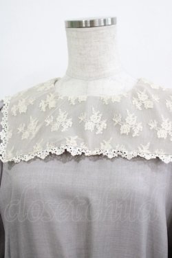 画像4: m petit by misako / レースセーラーワンピース L グレー H-25-11-22-1005-LO-OP-NS-ZH