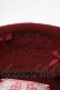 画像3: m petit by misako / AMバスクリボンベレー  レッド H-25-11-22-1061-LO-AC-NS-ZH (3)