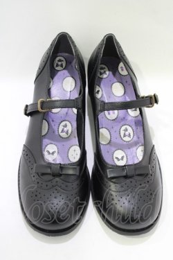 画像1: m petit by misako / AMクロミパンチングPPS M ブラック H-25-11-22-1066-LO-SH-NS-ZH