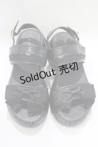 m petit by misako / AMリボンスニーカーサンダル M ブラック H-25-11-22-1067-LO-SH-NS-ZH