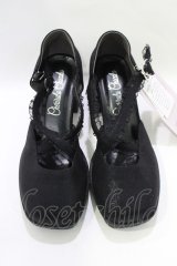 Cherirulu Chocola / 太ヒールパンプス M ブラック H-25-11-22-1071-GO-SH-NS-ZH