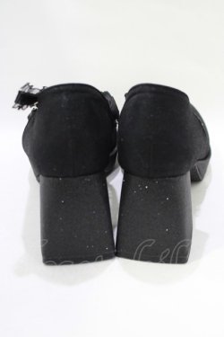 画像3: Cherirulu Chocola / 太ヒールパンプス M ブラック H-25-11-22-1071-GO-SH-NS-ZH