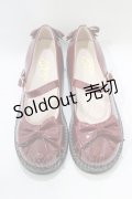 DearMyLove / リボンパンプス 23.0cm ワイン H-25-11-22-1072-EL-SH-NS-ZH