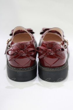 画像3: DearMyLove / リボンパンプス 23.0cm ワイン H-25-11-22-1072-EL-SH-NS-ZH