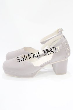 画像2: axes femme / 刺繍入りセパレートパンプス M(23.5cm) ピンク H-25-11-22-1073-AX-SH-NS-ZH