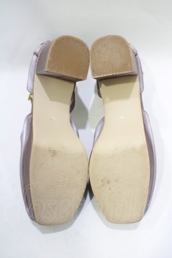 画像4: axes femme / 刺繍入りセパレートパンプス M(23.5cm) ピンク H-25-11-22-1073-AX-SH-NS-ZH