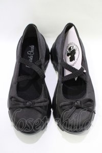 Cherirulu Chocola / バレエシューズ M ブラック H-25-11-22-1074-GO-SH-NS-ZH