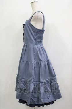 画像2: axes femme / 編上ティアードジャンドレ Free ネイビー H-25-11-22-1007-AX-OP-NS-ZH