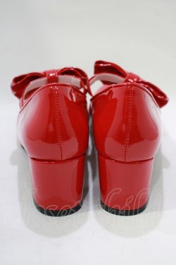 画像3: DearMyLove / ロリータリボンパンプス 23.0cm レッド H-25-11-22-1077-EL-SH-NS-ZH