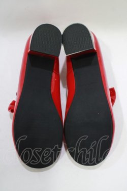 画像4: DearMyLove / ロリータリボンパンプス 23.0cm レッド H-25-11-22-1077-EL-SH-NS-ZH